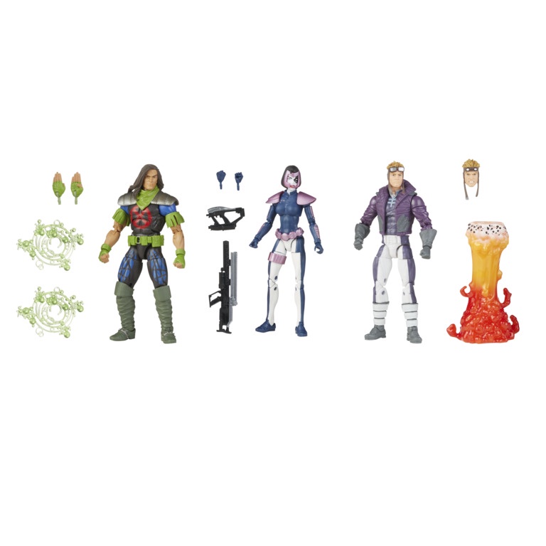 【孩之寶Hasbro】預購21/12月 孩之寶    漫威 6 吋 傳奇人物組 X-FORCE 3入組