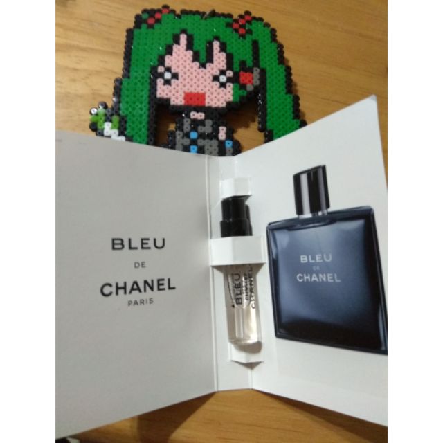 【香奈兒 CHANEL】Bleu de Chanel 男性淡香水 1.5 ml 淡香精 試管香水 針管香水 小香 歐洲