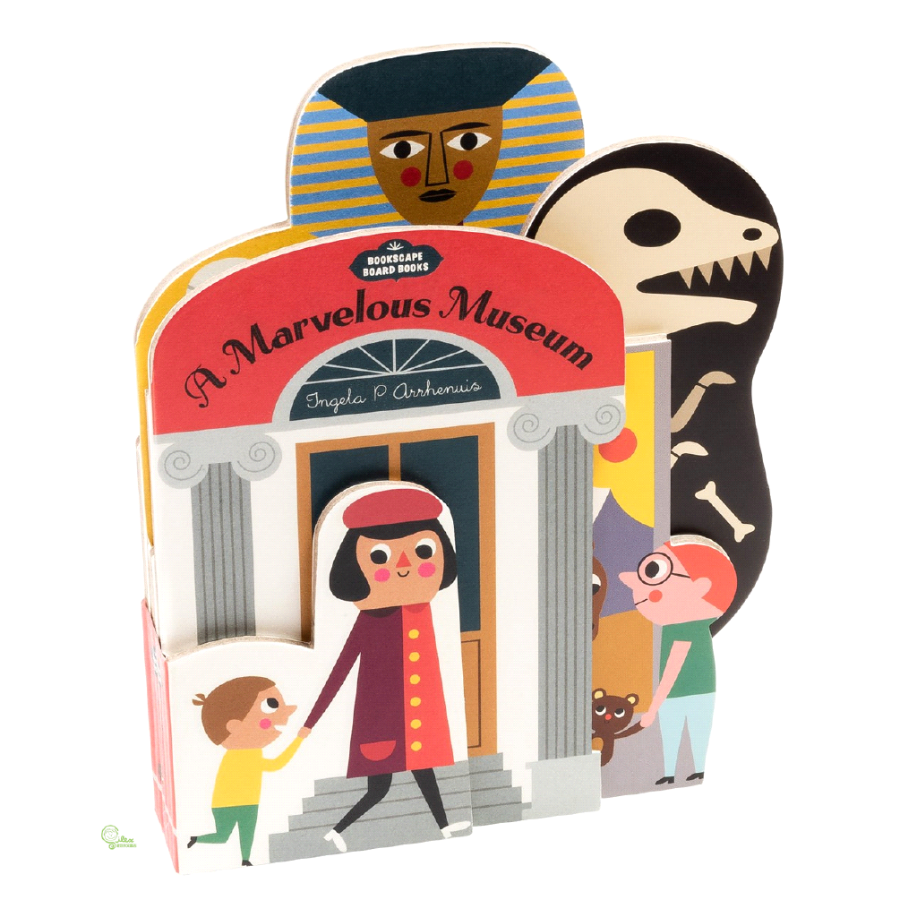 Bookscape Board Books: A Marvelous Museum 奇妙的博物館（厚頁書）（外文書）
