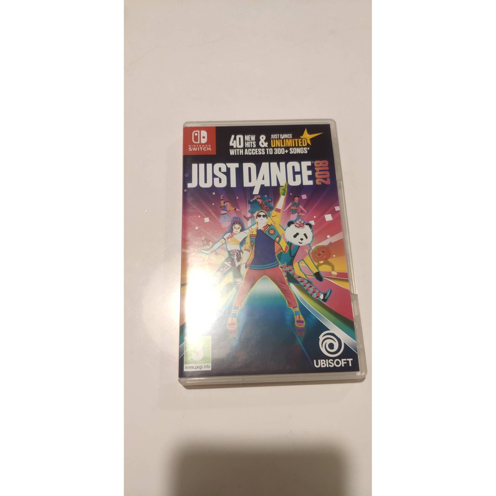 Switch (NS) Just dance 2018 ,  中古 二手 盒完整 保存良好