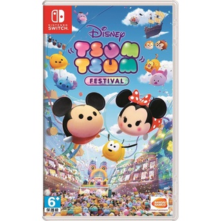 任天堂 Switch《Disney Tsum Tsum 嘉年華》中文版 迪士尼嘉年華 台灣公司貨 現貨【可可電玩旗艦店】