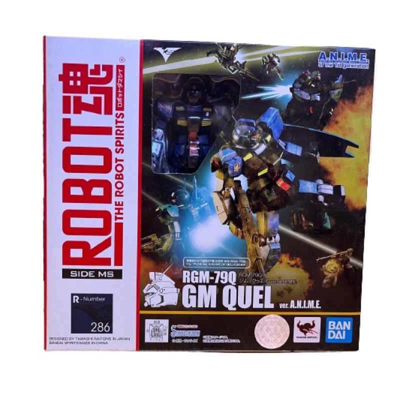 （卡司 正版現貨） ROBOT魂 286 鋼彈 RGM-79Q 吉姆鎮暴型 星塵回憶 萬代 BANDAI 代理版