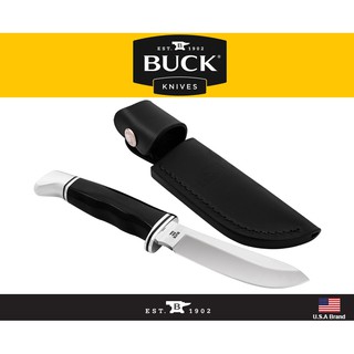 Buck美國巴克直刀Buck 103 Skinner硬質酚醛柄420HC鋼附皮質刀鞘【BU0103BKS-B】