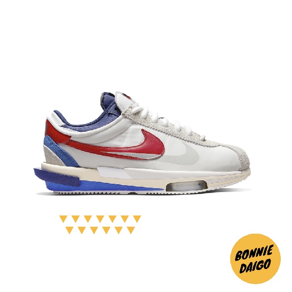 【幫你代購】Sacai x Nike | Zoom Cortez 4.0 OG 阿甘 紅白藍 解構 DQ0581-100