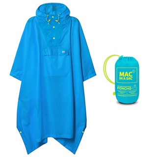 MAC IN A SAC輕巧袋著走快穿成人雨衣(斗篷式/連身雨具/風衣/機車騎士/單車/登山健走/運動雨衣套)