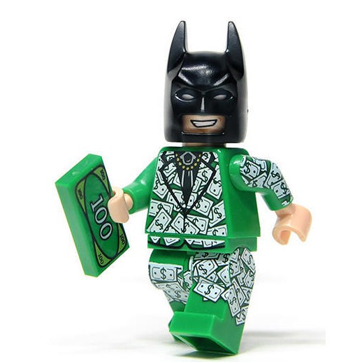 LEGO 樂高 超級英雄人偶  蝙蝠侠 coltlbm21 鈔票西裝版  5004939
