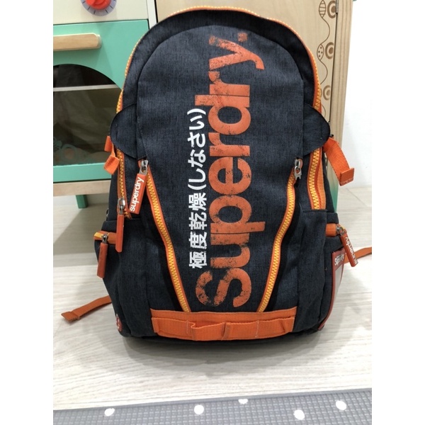 二手 極度乾燥 後背包 Superdry Tarp 防潑水背包