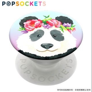 熊貓PopSockets 泡泡騷2代PopGrip美國No.1時尚手機支架