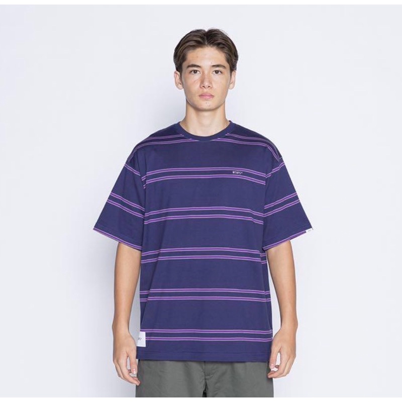 21SS WTAPS JAM 02 SS COTTON PURPLE 刺繡  04/ XL條紋 現貨在店