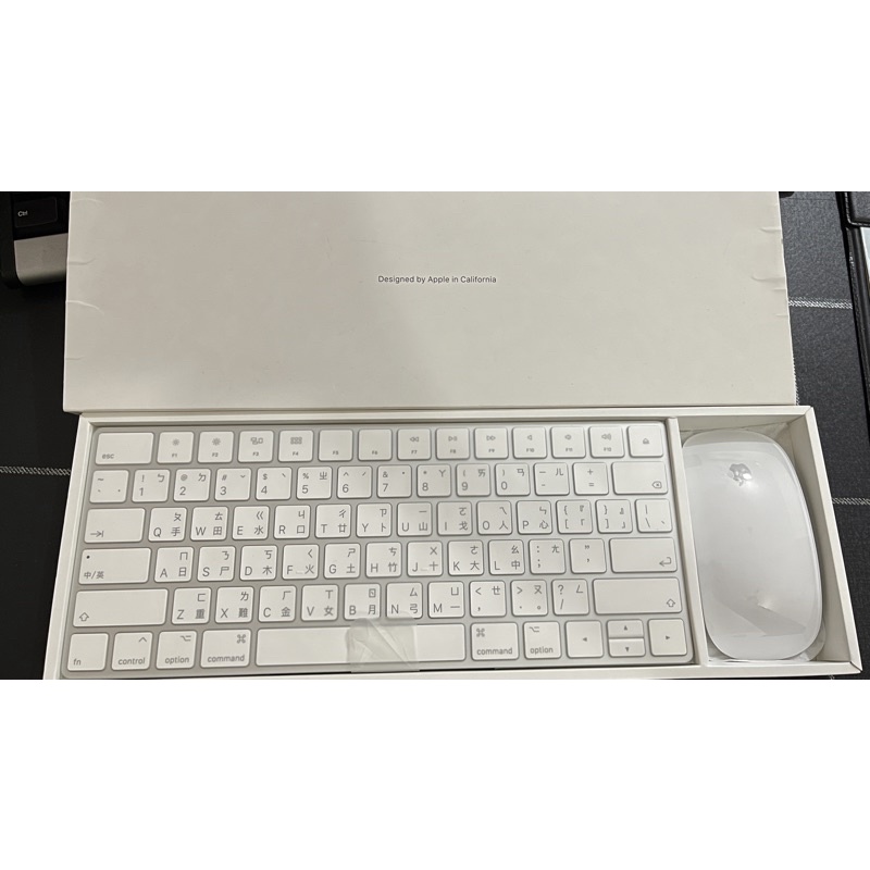 Apple蘋果IMac Magic Keyboard藍芽鍵盤+巧控滑鼠組