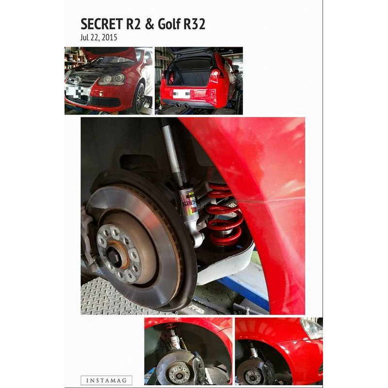 遠鵬國際★Secret★手工訂製避震器 Golf R32 GTI Beetle Scirocco PASSAT PLUS