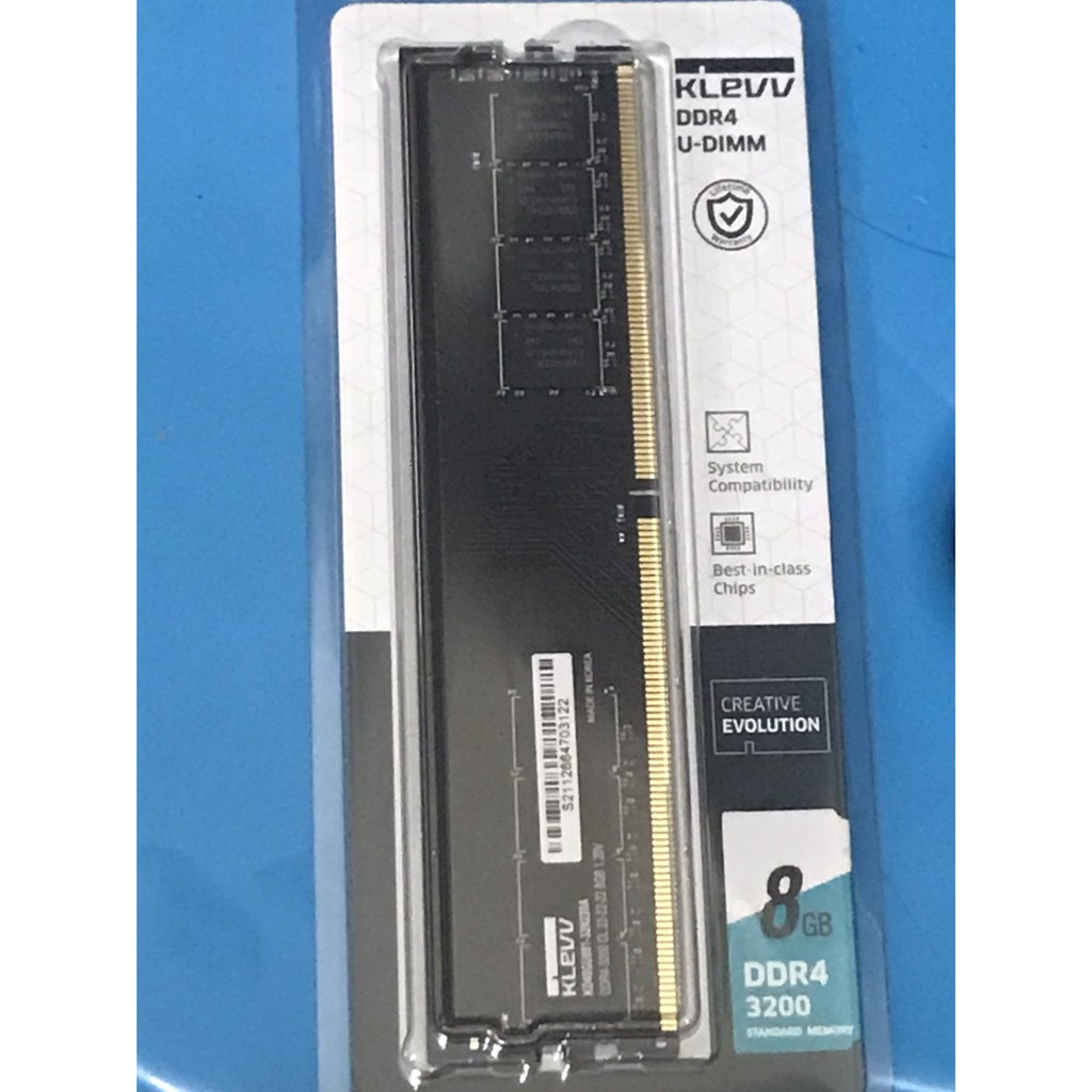 科賦 Klevv 8G DDR4 3200 單條