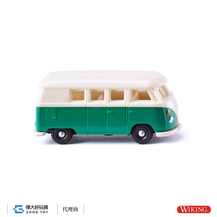 Wiking 093204 (N) VW T1 廂式貨車-銅綠/珍珠白色