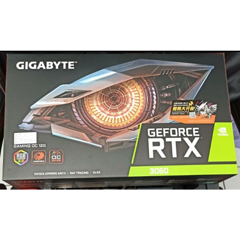 技嘉 RTX 3060 12G R2電玩顯卡