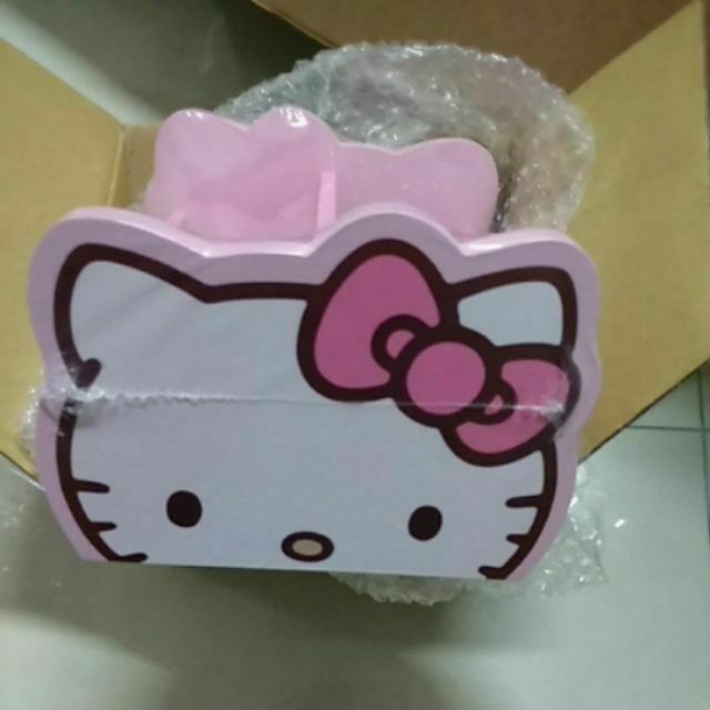 現貨 凱蒂貓 Hello Kitty 360度 旋轉 收納盒 木質盒 置物盒 飾品盒 ！