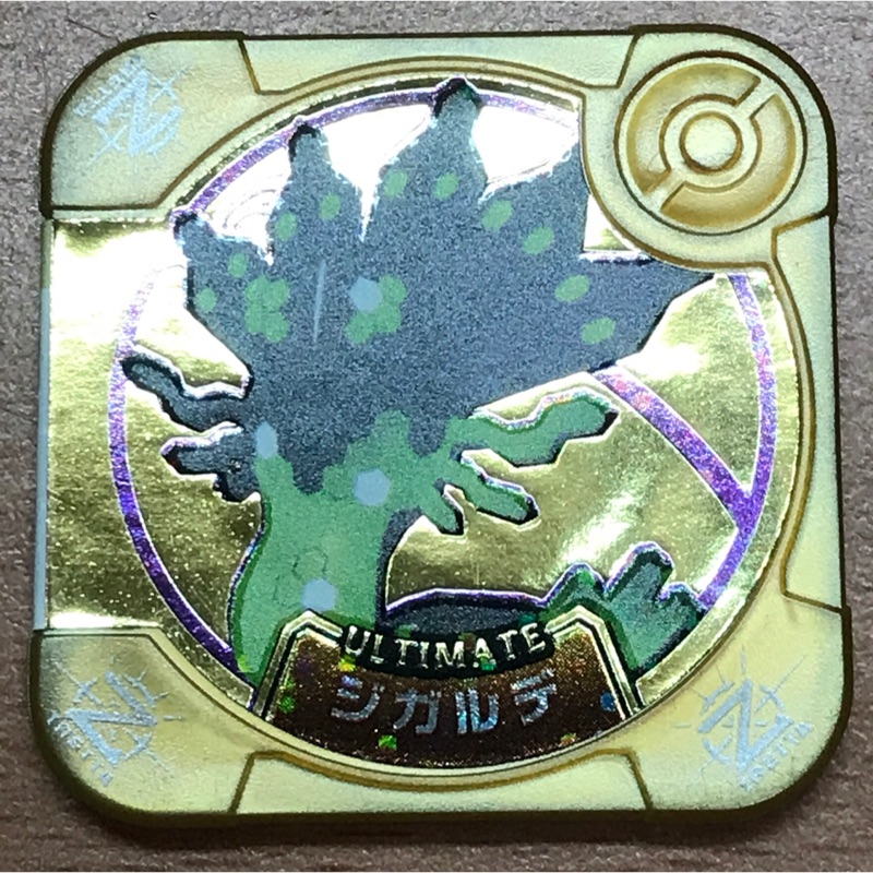 神奇寶貝 Pokemon Tretta Z1 第11彈 金卡 Z神 金基格爾德 (美品)