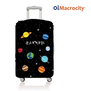 [文創品牌MACROCITY] 🪐行李箱保護套'星球' 嚴選彈性厚度280Gsm/防水/抗皺/耐磨/防刮/防塵