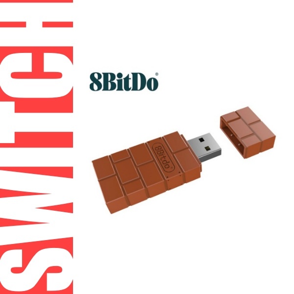 【萌萌現貨】全新 八位堂 8bitdo RR USB 無線 藍芽 接收器 紅磚