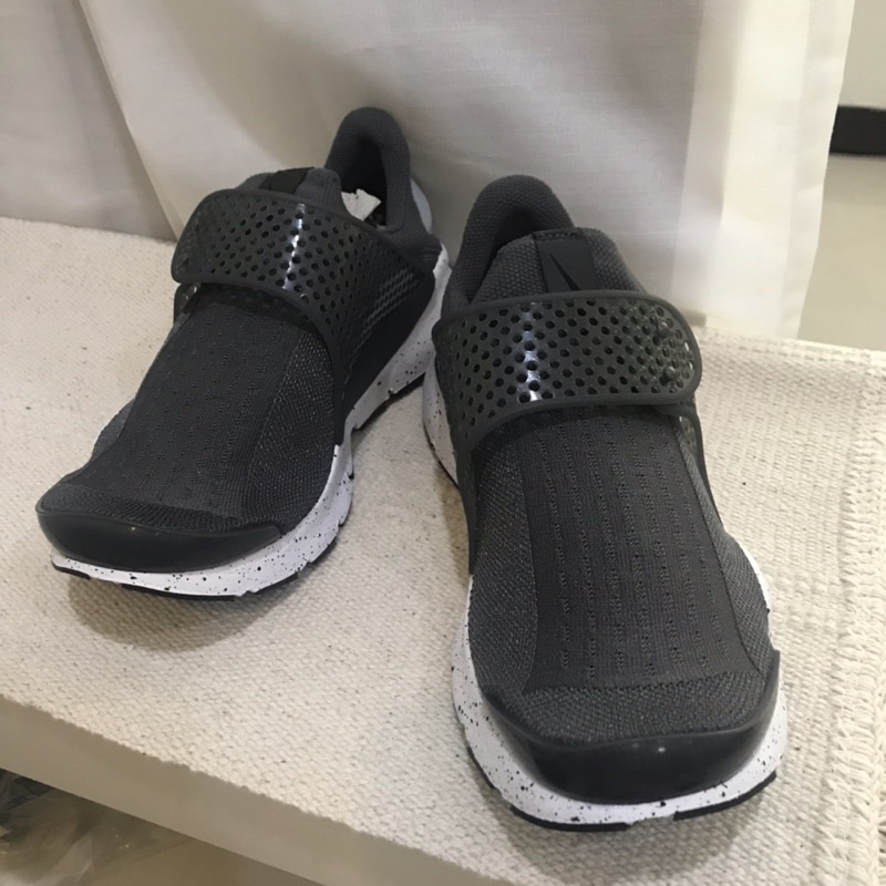 全新 Nike Sock Dart Dark Grey 女鞋 休閒鞋 襪套鞋 百搭 灰 個性噴墨 23.5cm/24cm