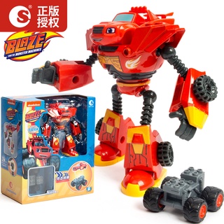 【快速發貨】旋風戰車隊 合金小汽車 飈速玩具套裝 可變形機器人 薩格機器人達林頓 怪獸卡車模型玩具 四驅避震耐摔越野車