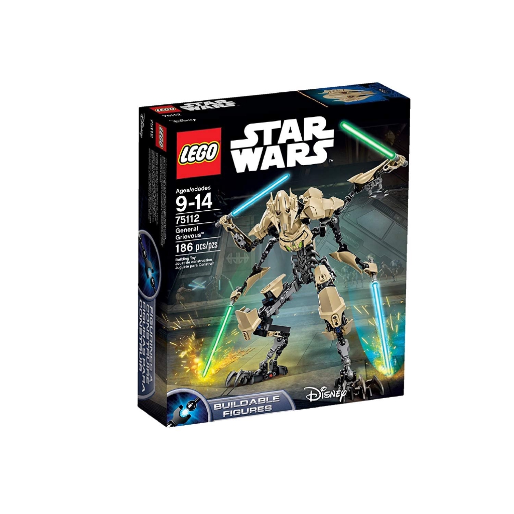 Lego 樂高 Star Wars 星戰系列 General Grievous 葛瑞費斯將軍 葛里維斯將軍 75112