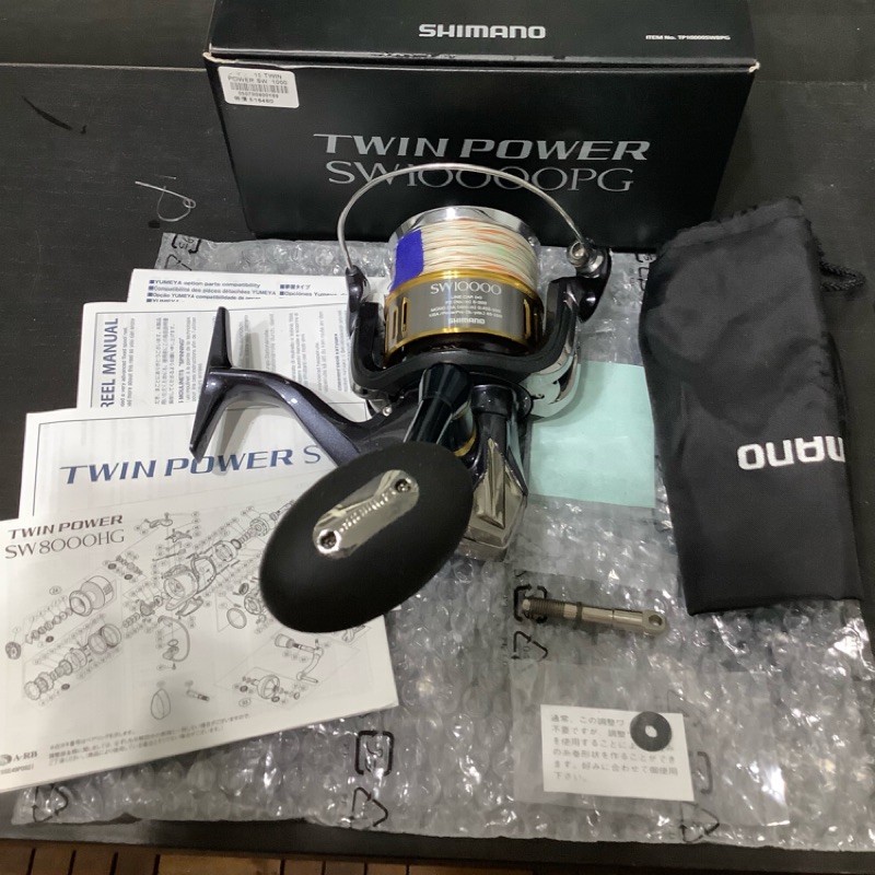 SHIMANO 15 TWIN POWER SW 10000PG  (紡車捲線器)