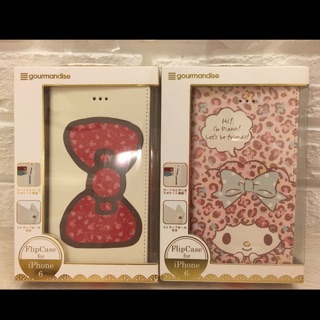 日本🇯🇵三麗鷗kitty,美樂蒂正版日貨iphone6皮套、手機殼（現貨日本帶回第二件半價）