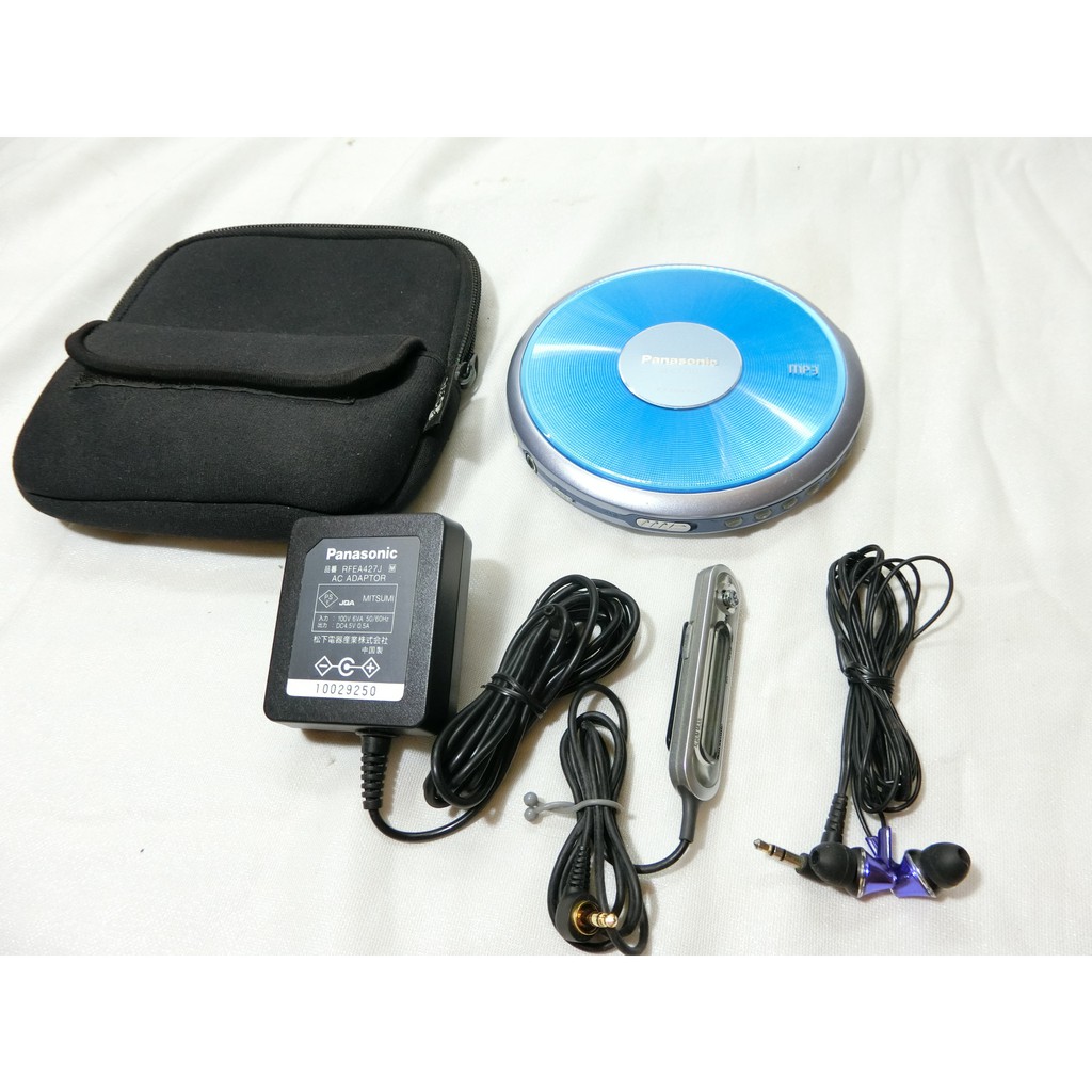 (h) 二手日本製Panasonic國際牌CD MP3隨身聽SL-CT710