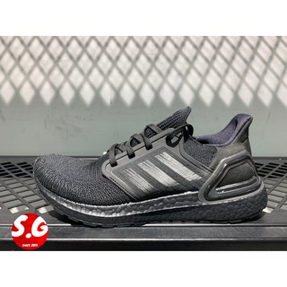 S.G ADIDAS ULTRA BOOST 20 EG0691 黑色 織布 緩震 馬牌底 休閒運動 慢跑 訓練 男女鞋