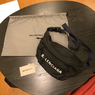 二手精品 BALENCIAGA巴黎世家 腰包 二手腰包 誠可議