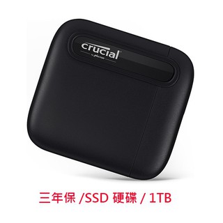 【酷3C】Micron 美光 Crucial 美光 X6 1TB 外接式SSD 固態硬碟 Type-C