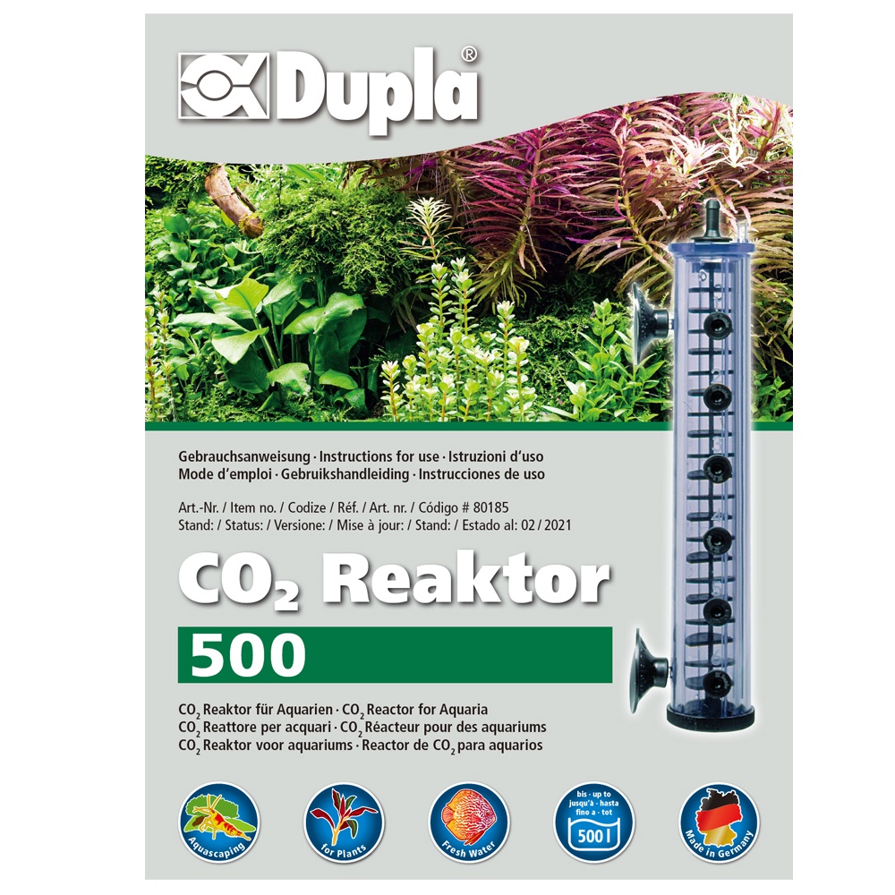 【DUPLA】二氧化碳擴散器 CO2 Reactor 500 可調式擴散器 高效溶解 毛貓寵