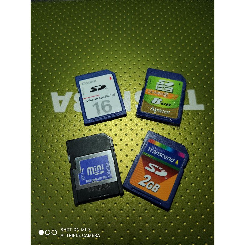二手 SD 記憶卡 2G~16G 手機、平板、藍芽喇叭等專用記憶卡 詳讀商品內容及照片
