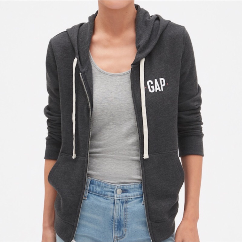 日本連線代購 gap 女生薄款連帽外套