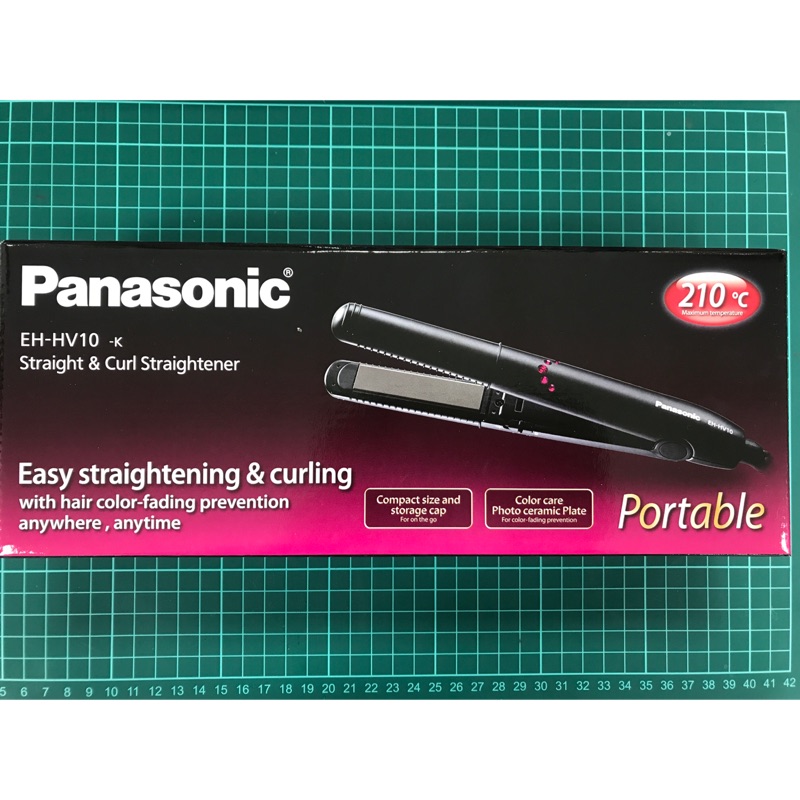 Panasonic 直髮捲燙器 EH-HV10-K