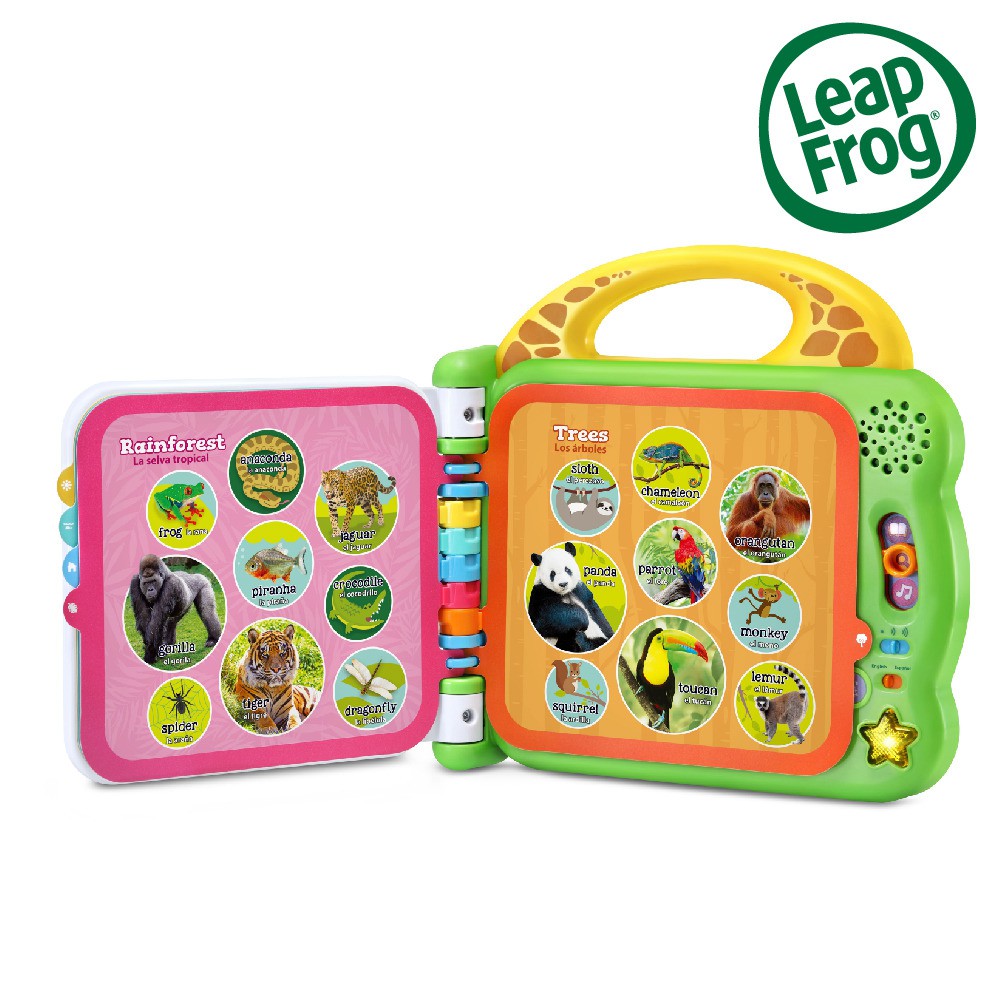美國 LeapFrog 100單字動物互動認知圖鑑