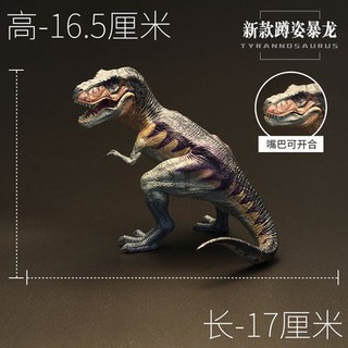 【臺灣現貨】【批發價】歐美熱銷最新款侏羅紀白堊紀2款模擬恐龍模型玩具霸王龍 暴龍動物模型玩具兒童認知玩具禮物