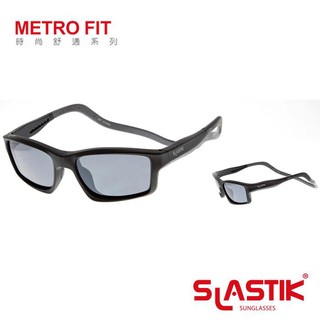9折【鐵馬假期】SLASTIK METRO FIT 時尚舒適 太陽眼鏡 Matte Black 寶麗萊鏡片 路跑 單車