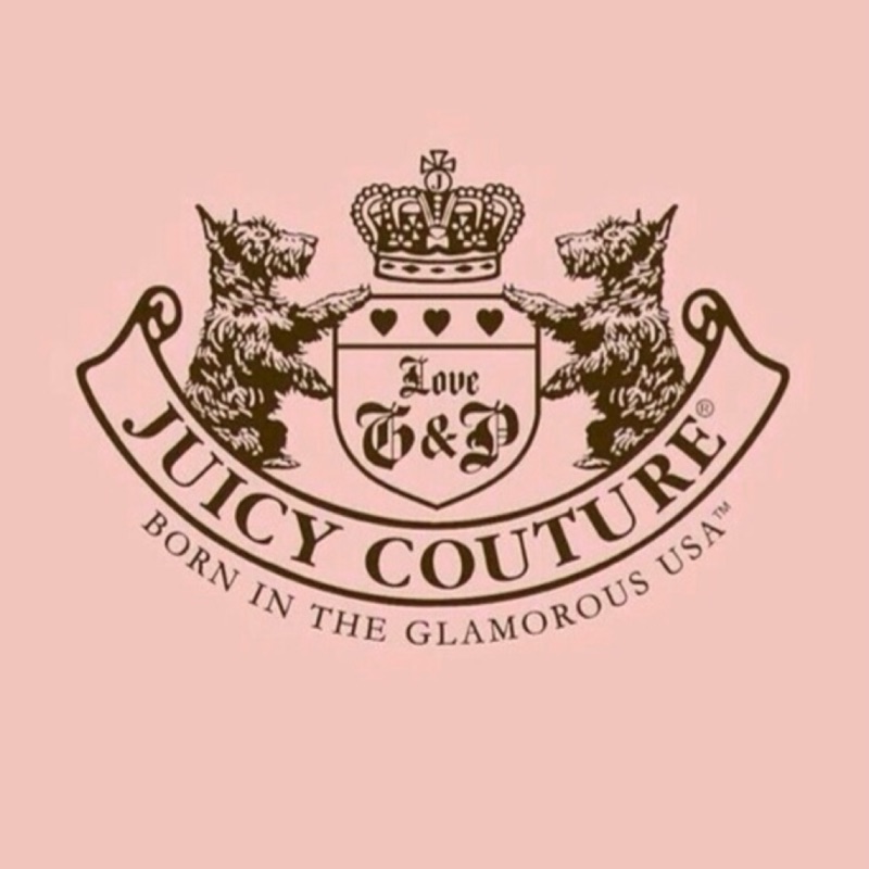 [正品自售] 美國Juicy Couture超美水鑽耳環 (二手)