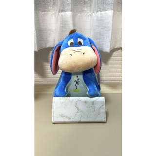 【現貨】迪士尼/Disney Winnie the Pooh 坐姿維尼家族 屹耳/Eeyore 安撫娃娃 搖鈴玩偶