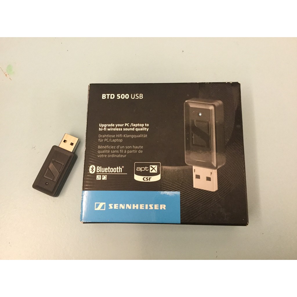 聲海 Sennheiser BTD 500 Apt-X藍芽發射器 USB Dongle