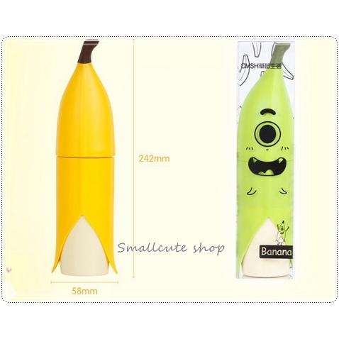 Smallcute╭☆【12310642】香蕉塑膠個性創意水杯