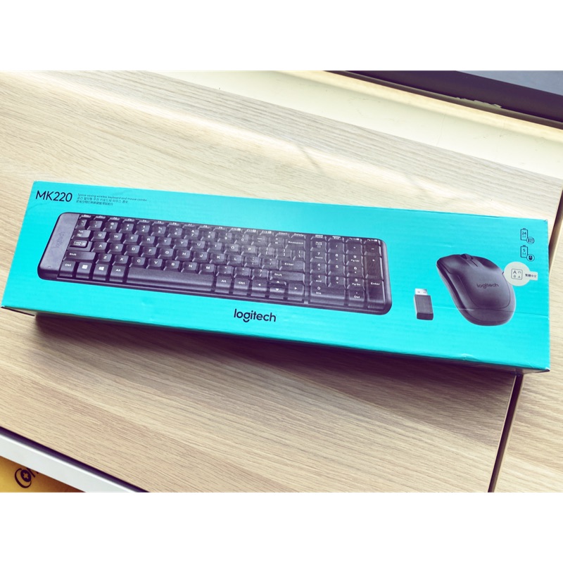 Logitech MK220 無線鍵盤滑鼠組