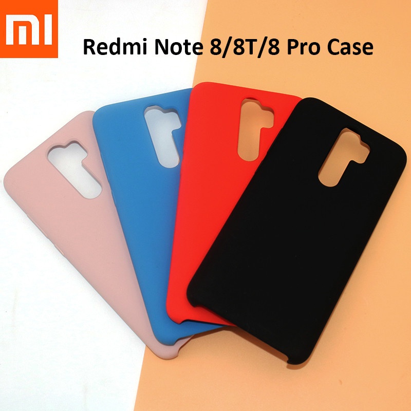 Xiaomi Redmi Note 8/8 Pro 8T 液態矽膠保護套絲滑柔軟觸感後蓋適用於紅米 note8 Pro