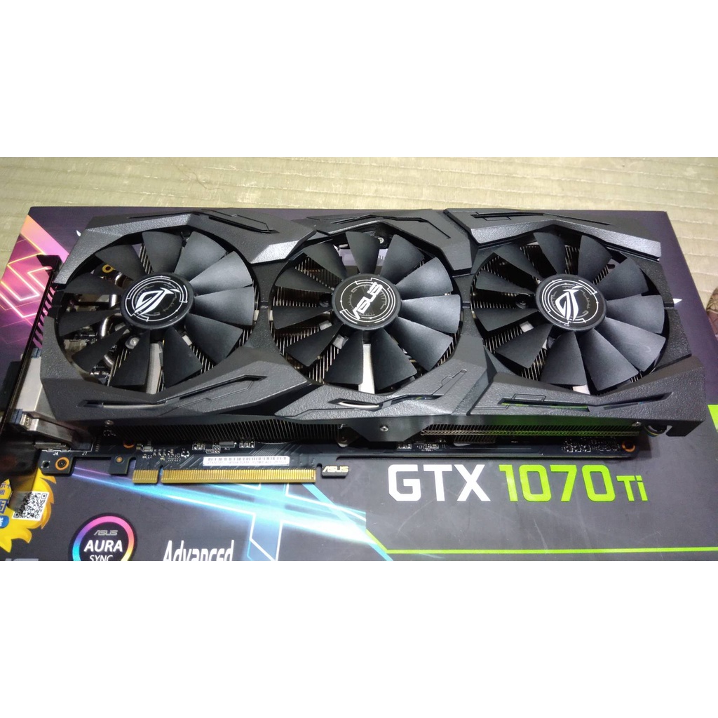 GTX1070ti 顯示卡 /  華碩 ROG 電競版  / 非礦非網咖卡