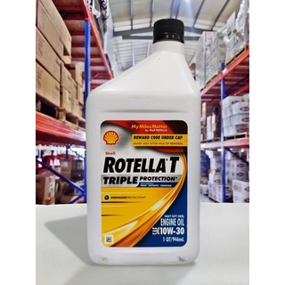 『油工廠』SHELL 殼牌 ROTELLA 10w30 合成級重負荷客卡車機油 1QT裝 CJ-4 SM 5期