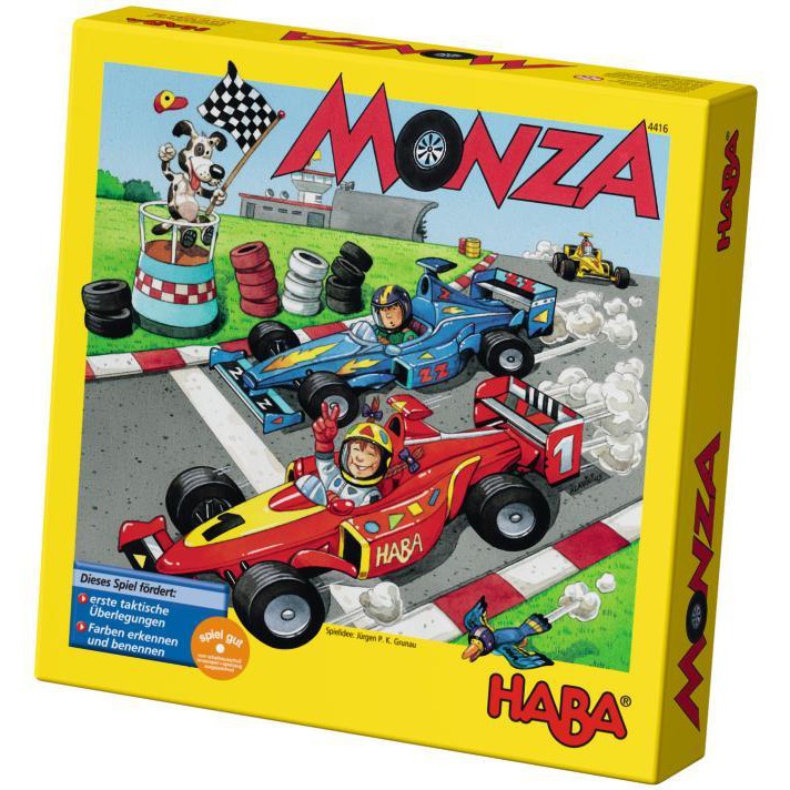[全新未拆現貨] 德國 HABA 小小賽車手 瘋狂小車手 桌遊 4416 德國製 Haba MONZA
