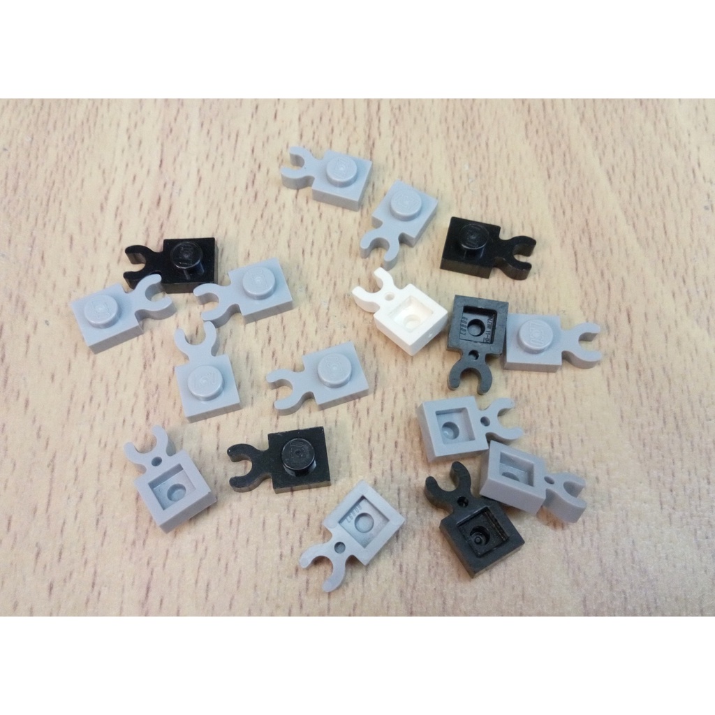 [ 二手磚 ] 樂高 4085d 變形磚 Plate, Modified 1 x 1 Open O Clip Thick