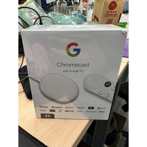台灣現貨 Chromecast with google tv