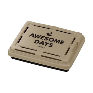 車之嚴選 cars go 汽車用品【3515】日本CARALL AWESOME DAYS 座椅下香水芳香劑 置放式消臭盒
